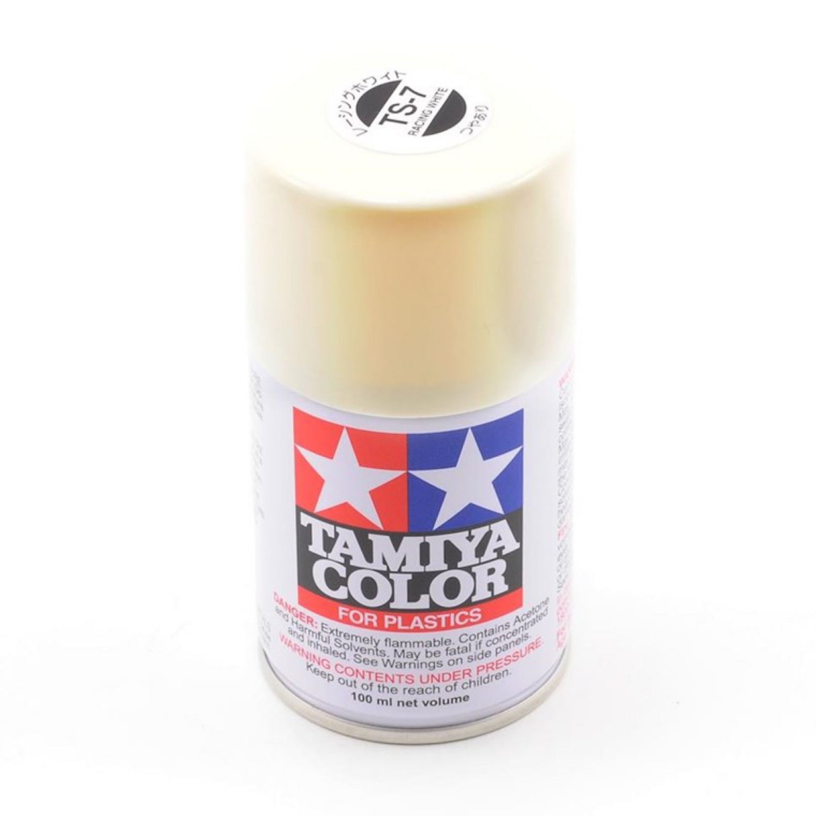 Tamiya Tamiya TS-7 Racing White Lacquer Spray Paint (100ml) #85007