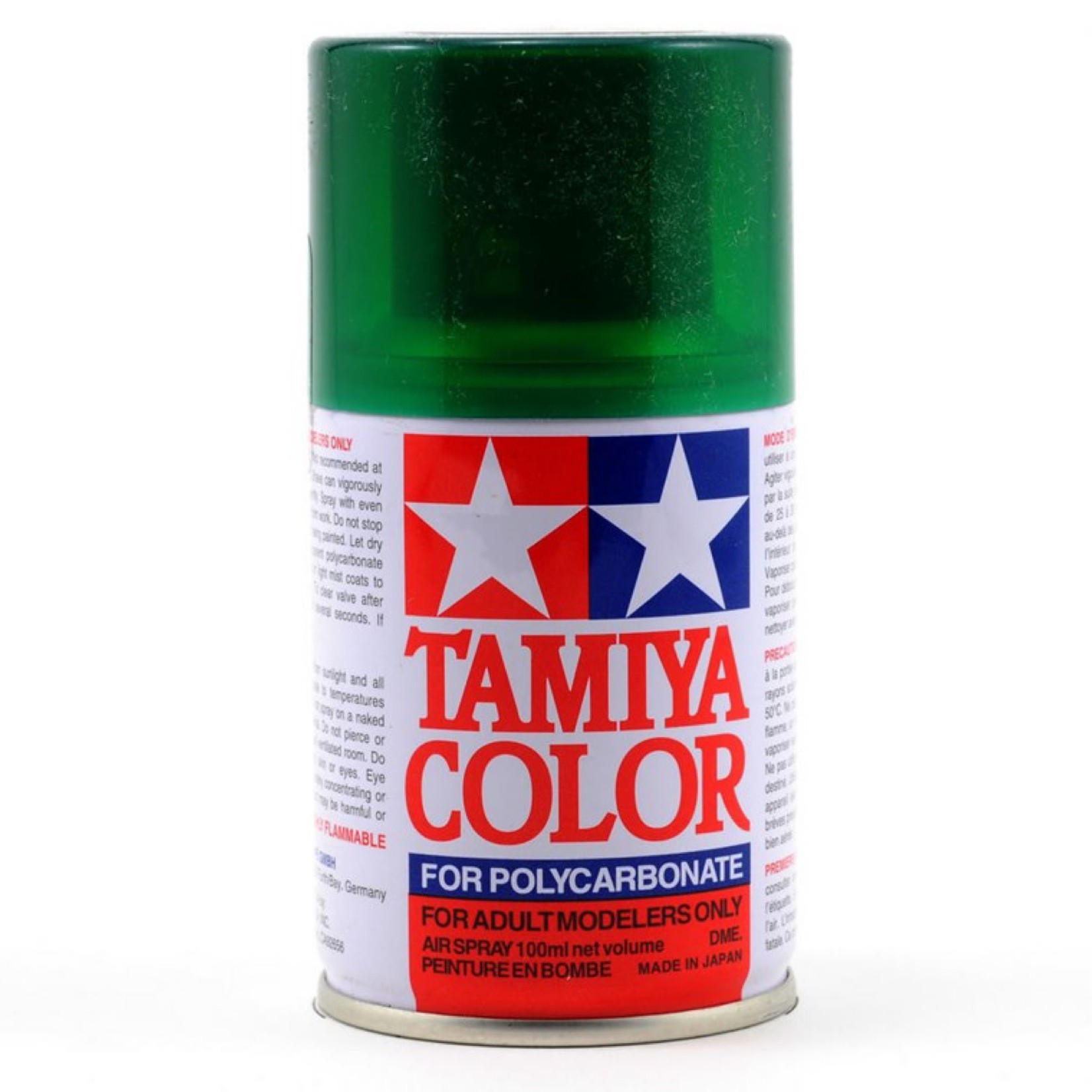 Tamiya Tamiya PS-44 Translucent Green Lexan Spray Paint (3oz) #86044