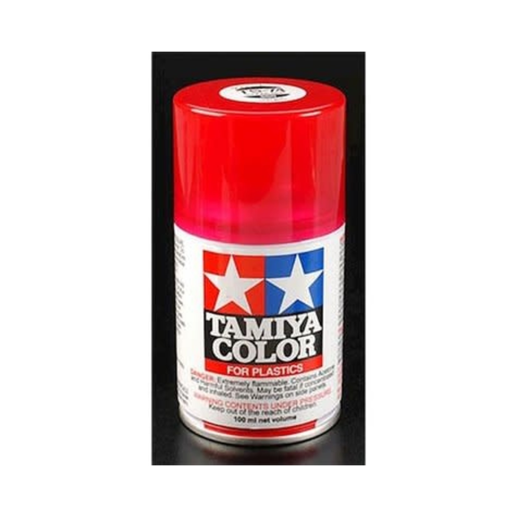 Tamiya #85074 Tamiya TS-74 Clear Red Spray Lacquer (100ml)