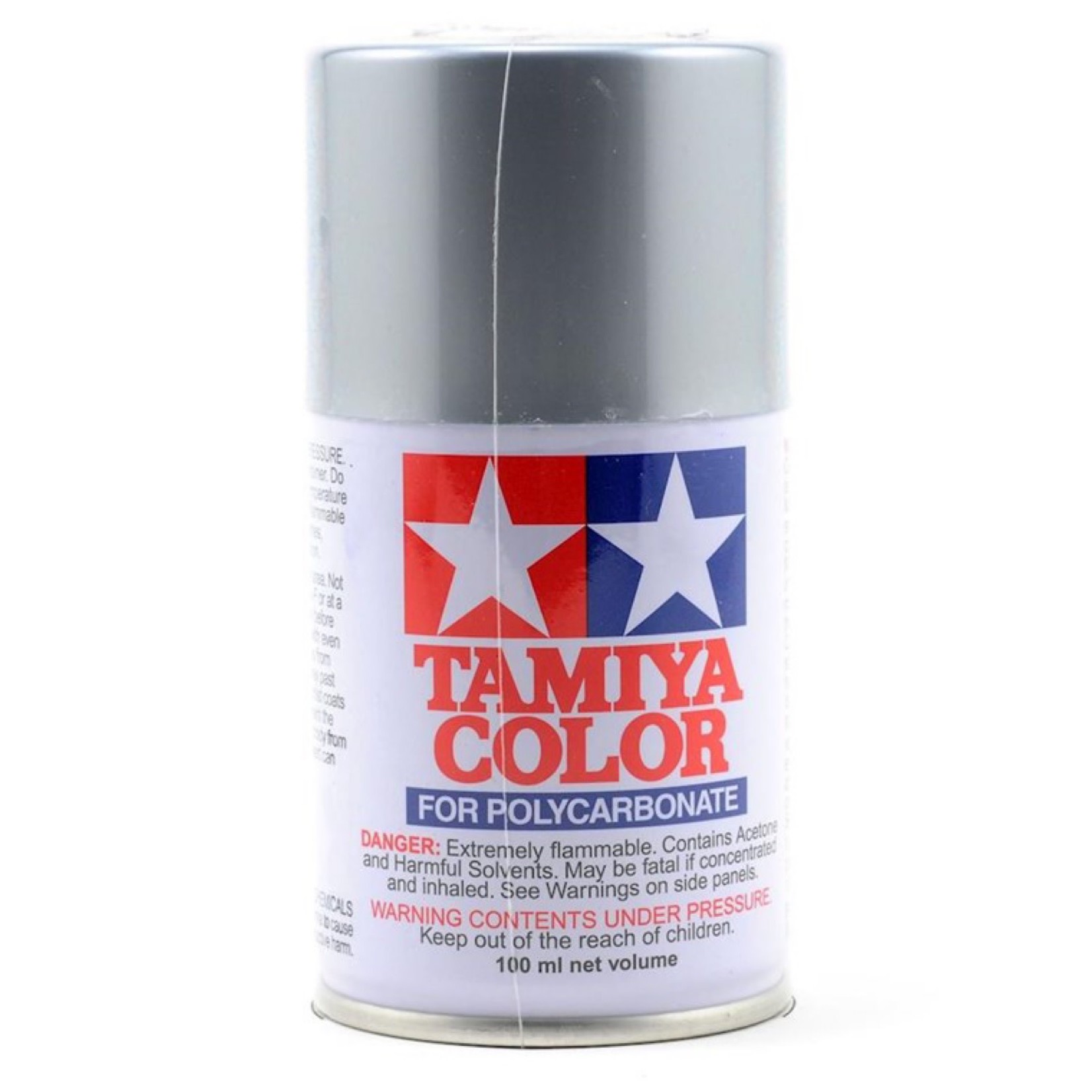 Tamiya Tamiya PS-48 Semi Gloss Silver Anodized Aluminum Lexan Spray Paint (100ml) #86048