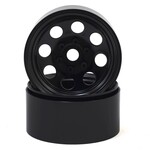 SSD RC #SSD00268 SSD RC 8 Hole 1.9” Steel Beadlock Wheels (Black)