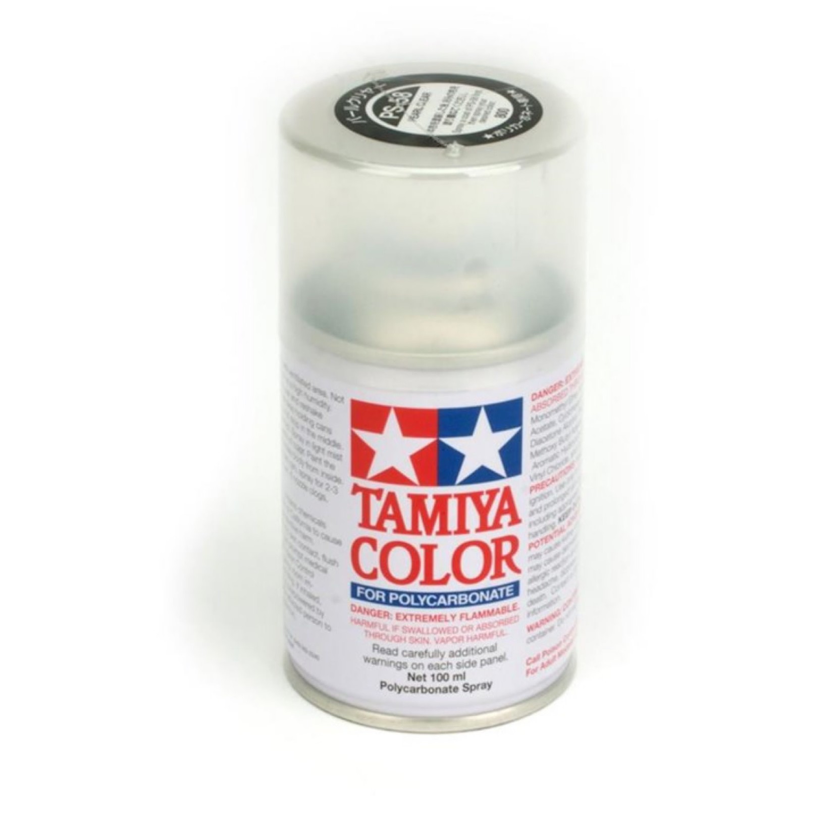 Tamiya #86058 Tamiya PS-58 Pearl Clear Lexan Spray Paint (100ml)