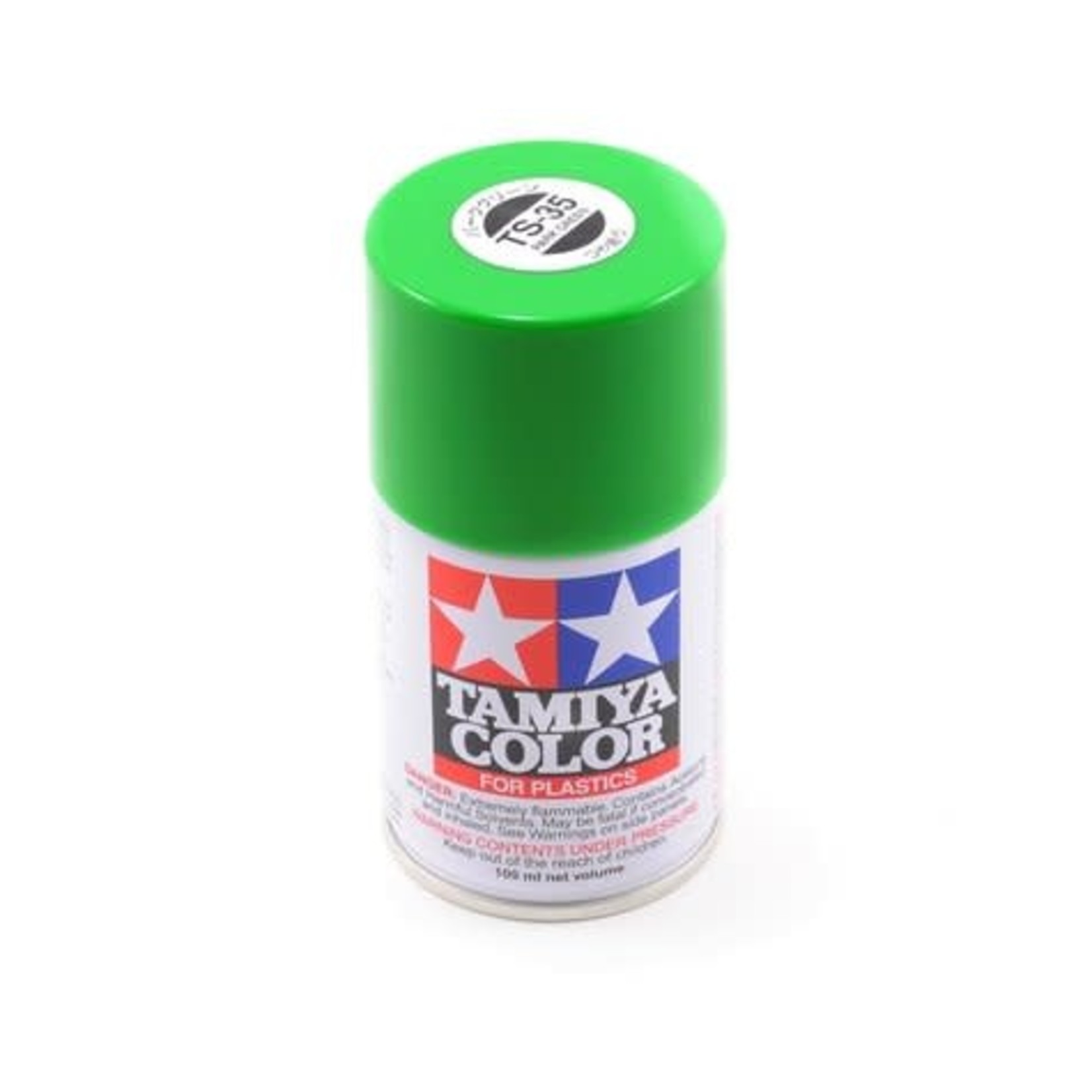 Tamiya #85035 Tamiya TS-35 Park Green Lacquer Spray Paint (100ml)
