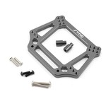 ST Racing Concepts #ST3639GM ST Racing Concepts 6mm Heavy Duty Front Shock Tower (Gun Metal)
