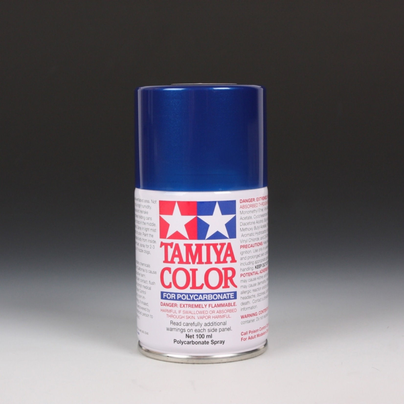 Tamiya Tamiya PS-59 Dark Metallic Blue Lexan Spray Paint (100ml) #86059