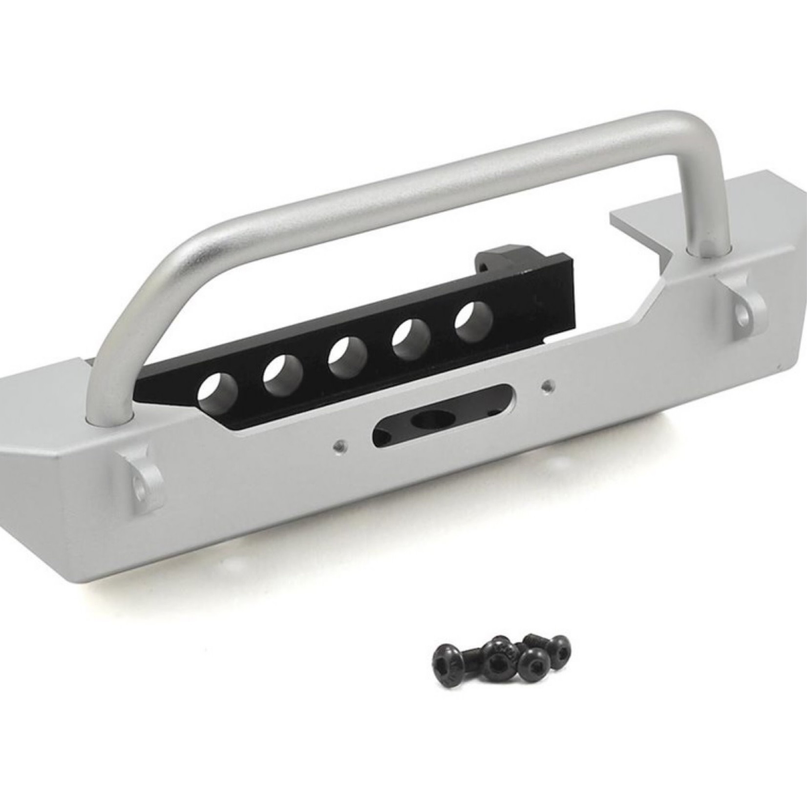 SSD RC #SSD00141 SSD RC Rock Shield Narrow Winch Bumper (Silver)