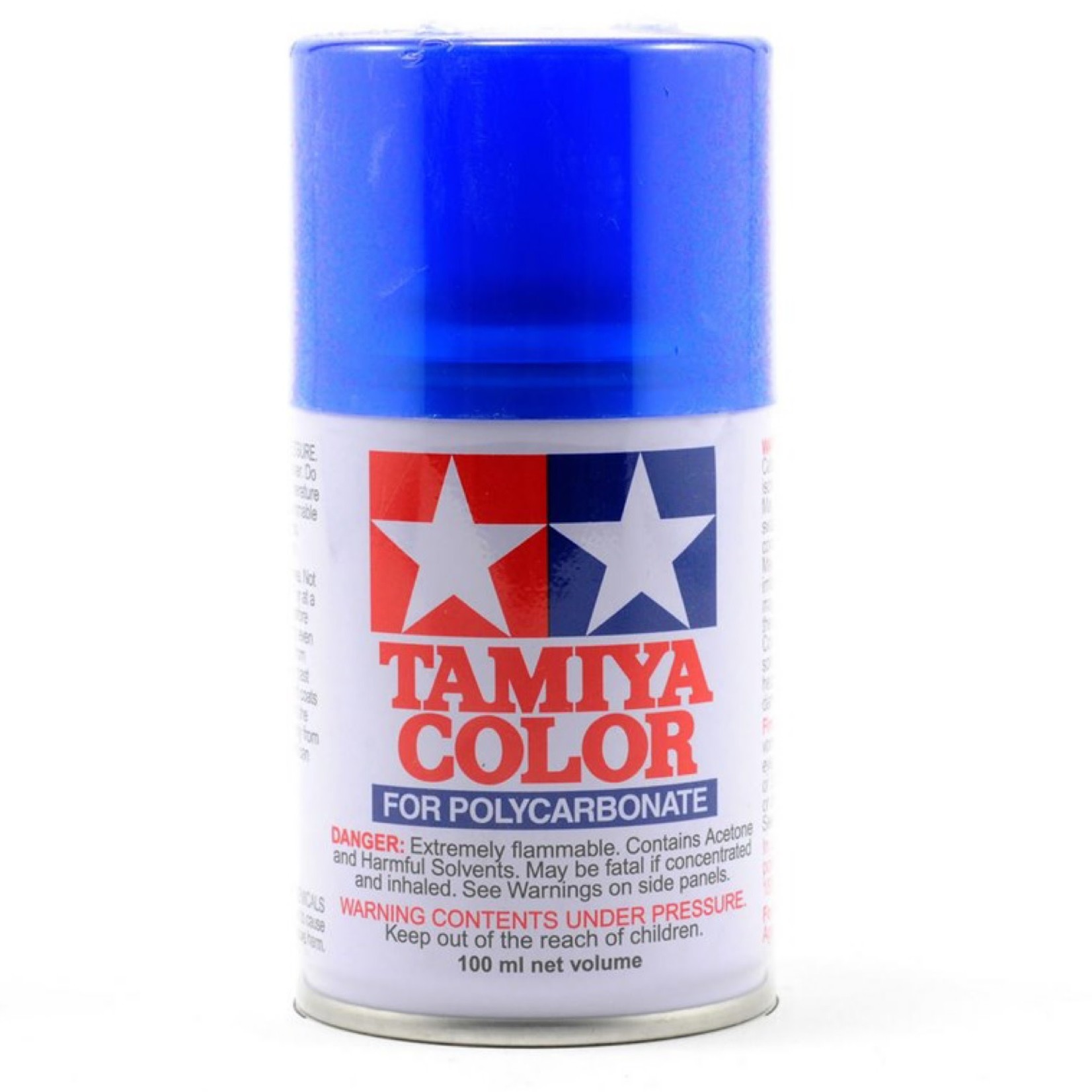 Tamiya #86038 Tamiya PS-38 Translucent Blue Lexan Spray Paint (100ml)