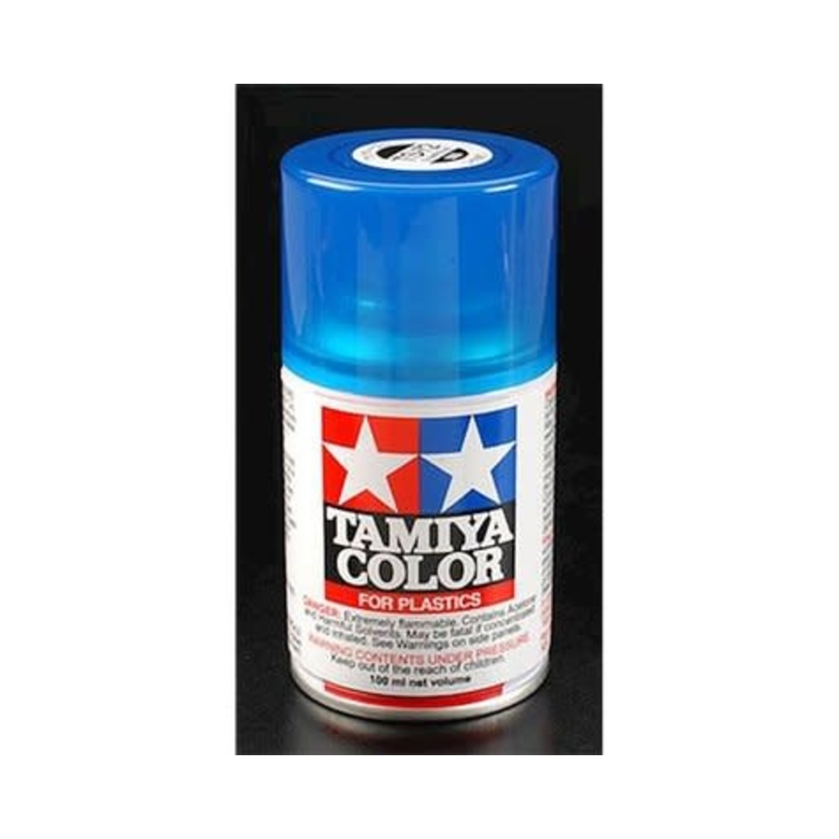 Tamiya #85072 Tamiya TS-72 Clear Blue Lacquer Spray Paint (100ml)