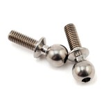Team Associated #91752 Team Associated 8mm Factory Team Heavy Duty Titanium Ball Stud Set (2)