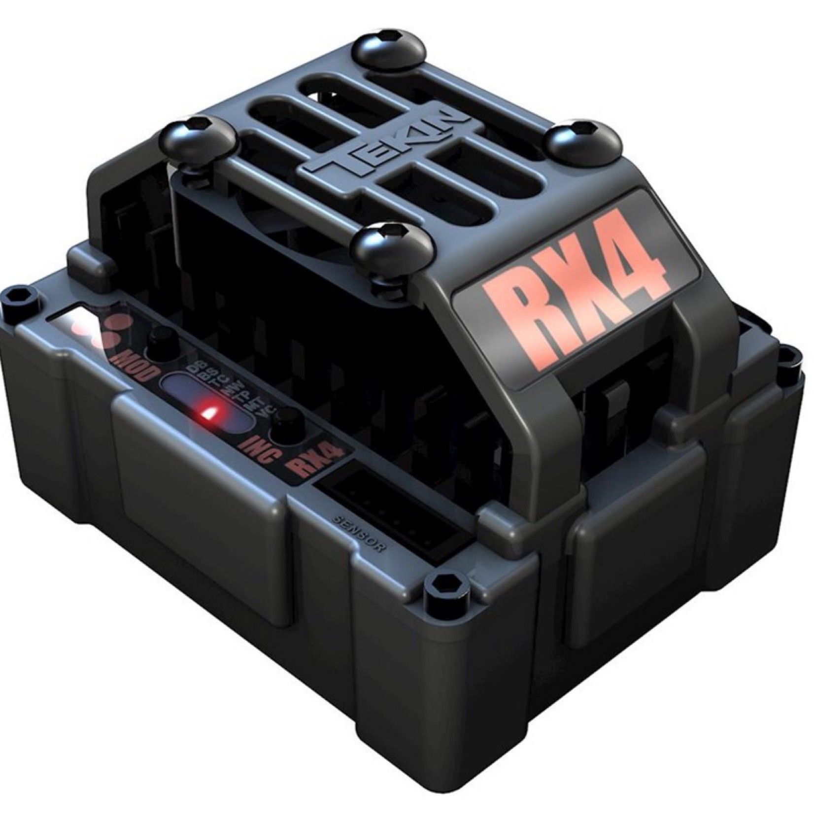 Tekin Tekin RX4 Hardbox Waterproof Sensored/Sensorless D2 Crawler ESC #TT2000