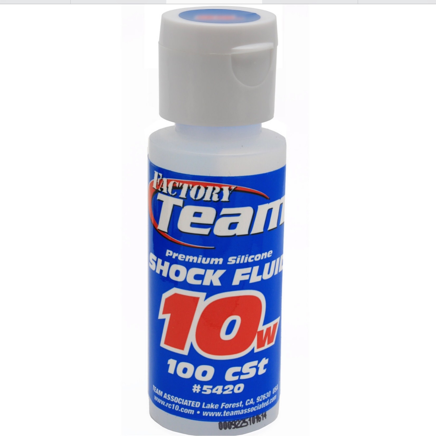 Team Associated #5420 Team Associated Silicone Shock Oil (2oz) (10wt)