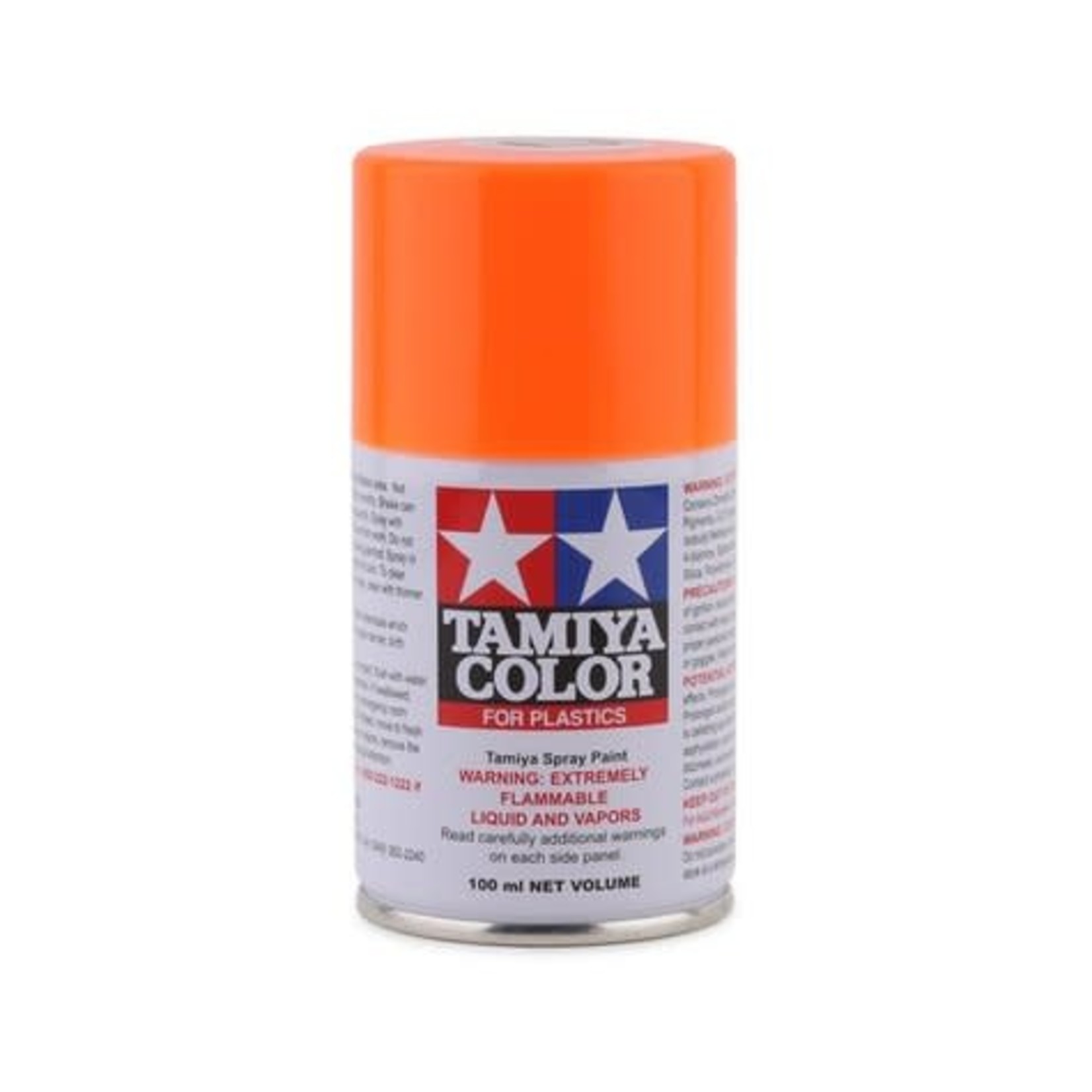 Tamiya #85096 Tamiya TS-96 Fluorescent Orange Lacquer Spray Paint (100ml)