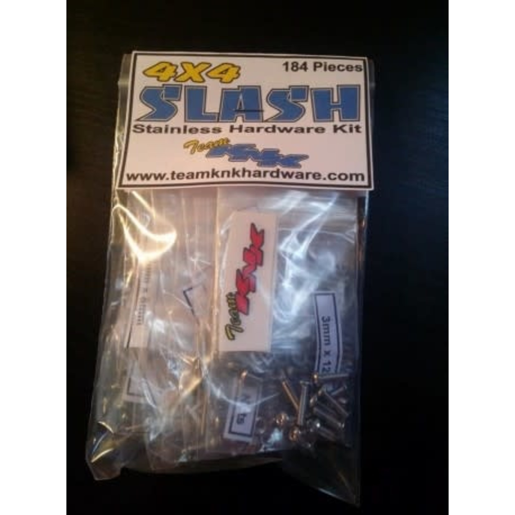 Team KNK #KNKTS4001 Team KNK Traxxas Slash 4wd Stainless Hardware Kit