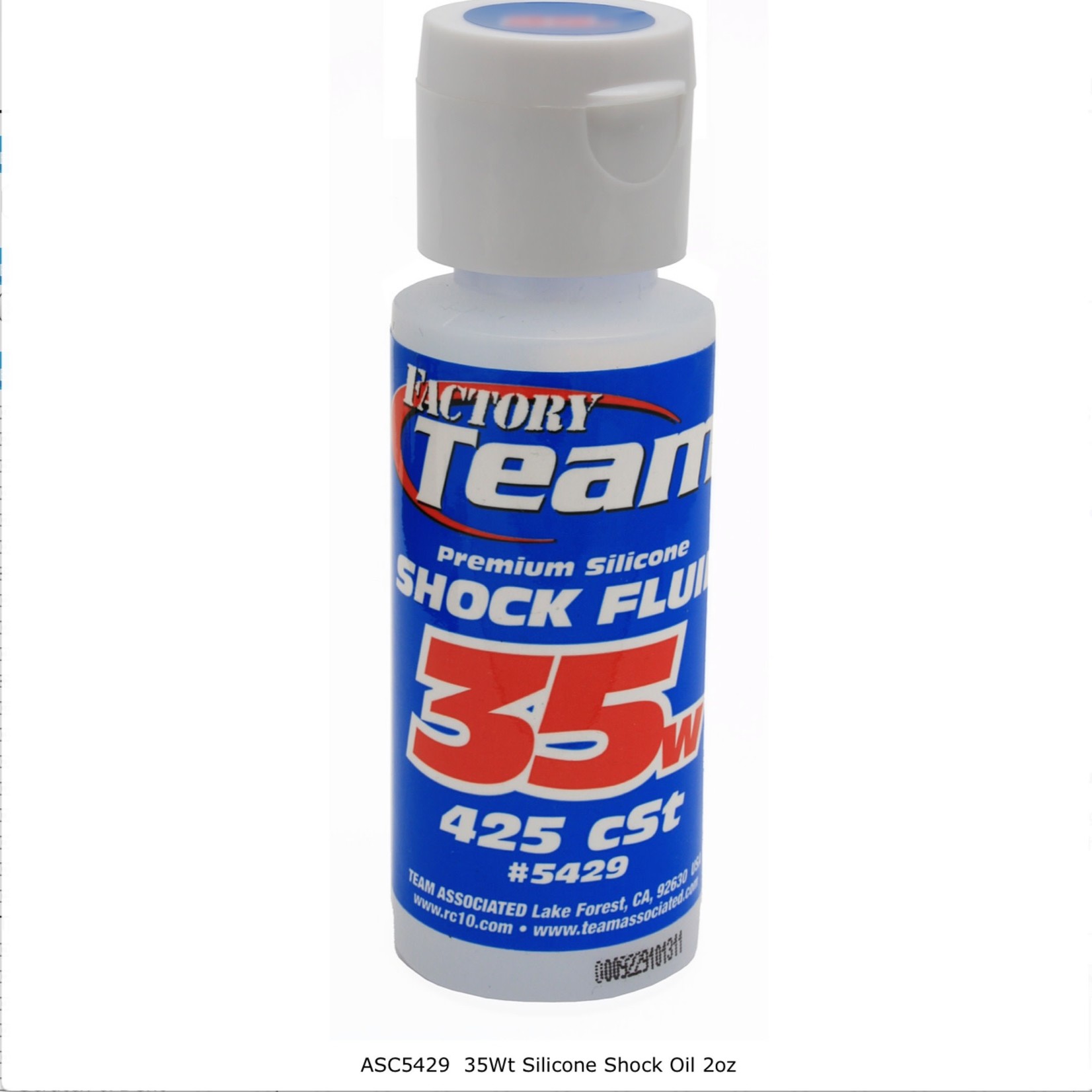 Team Associated #5429 Team Associated Silicone Shock Oil (2oz) (35wt)