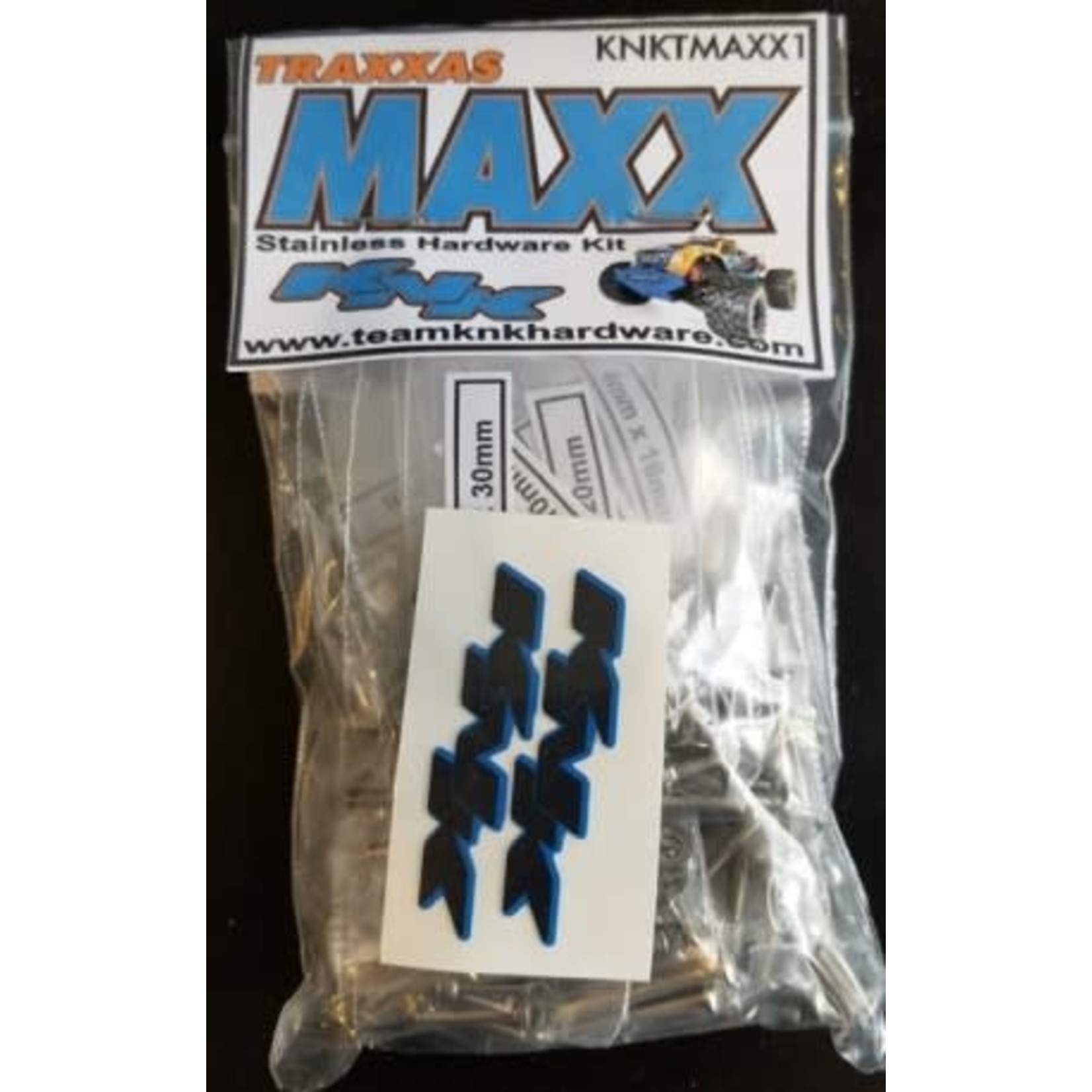 Team KNK #KNKTMAXX1 Team KNK Traxxas Maxx Stainless Hardware Kit