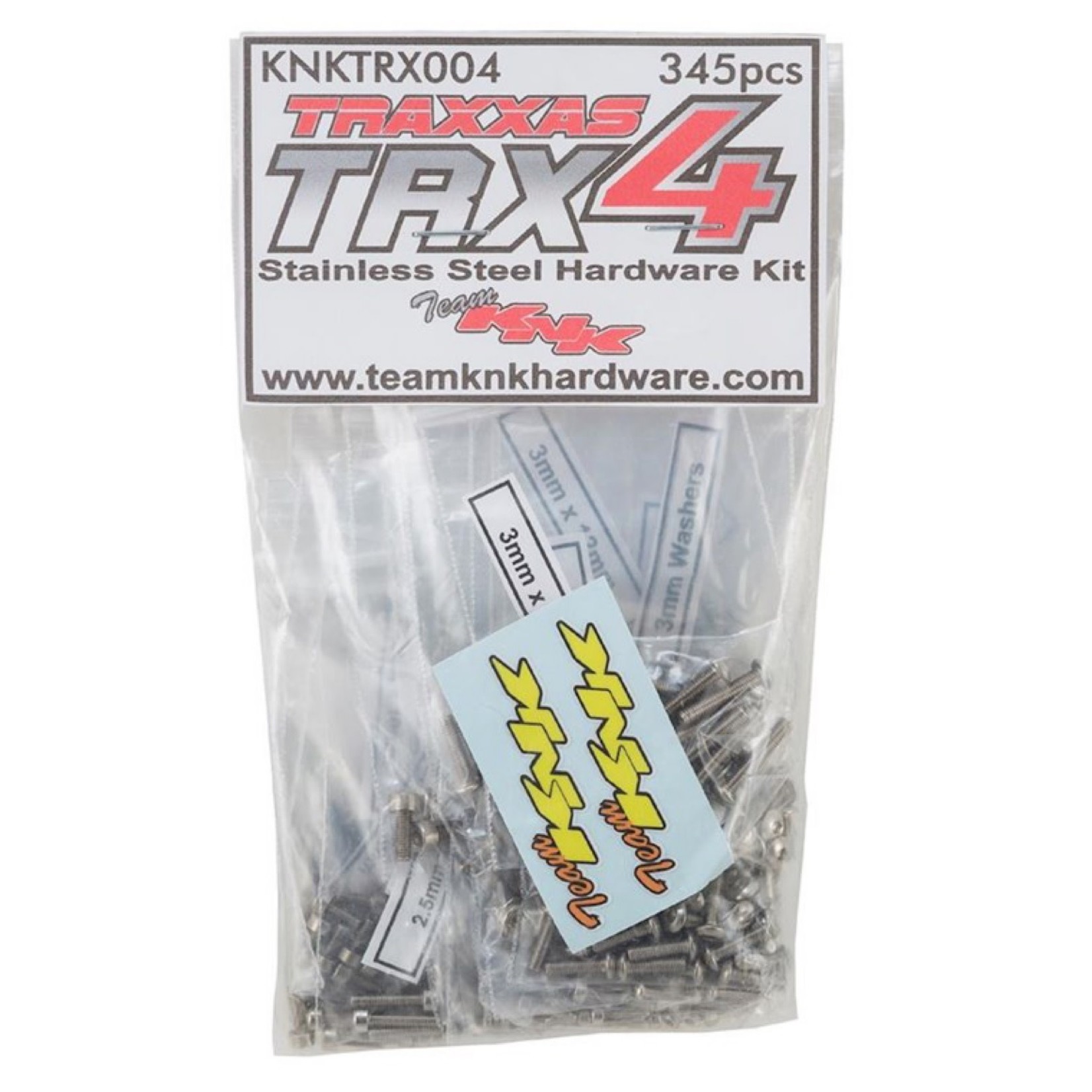 Team KNK Team KNK Traxxas TRX4 Stainless Hardware Kit (345) KNKTRX004