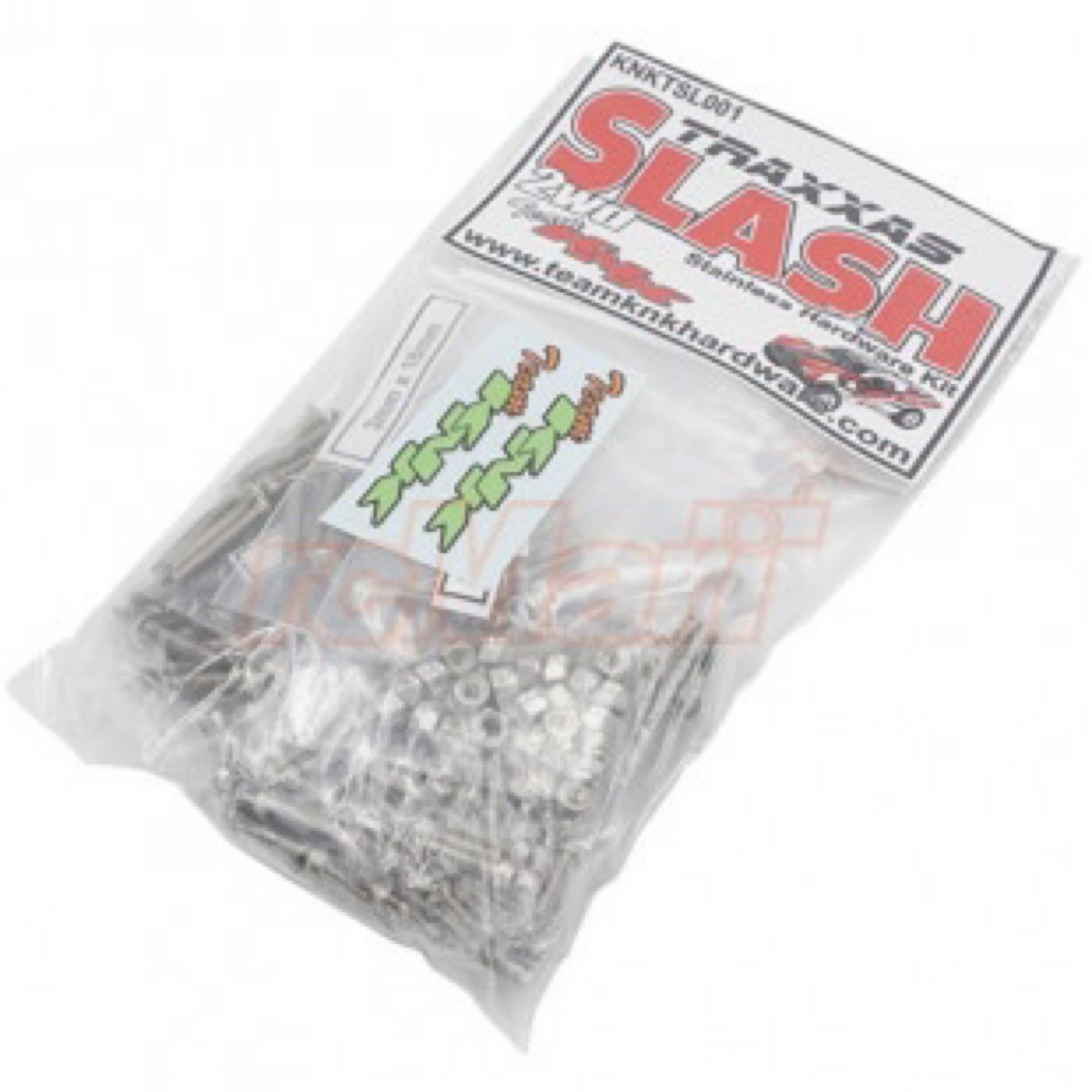 Team KNK #KNKTSL001 Team KNK Stainless Steel Hardware Kit 237 pcs For Traxxas 2WD Slash