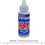 Team Associated #5426 Team Associated Silicone Shock Oil (2oz) (27.5wt)