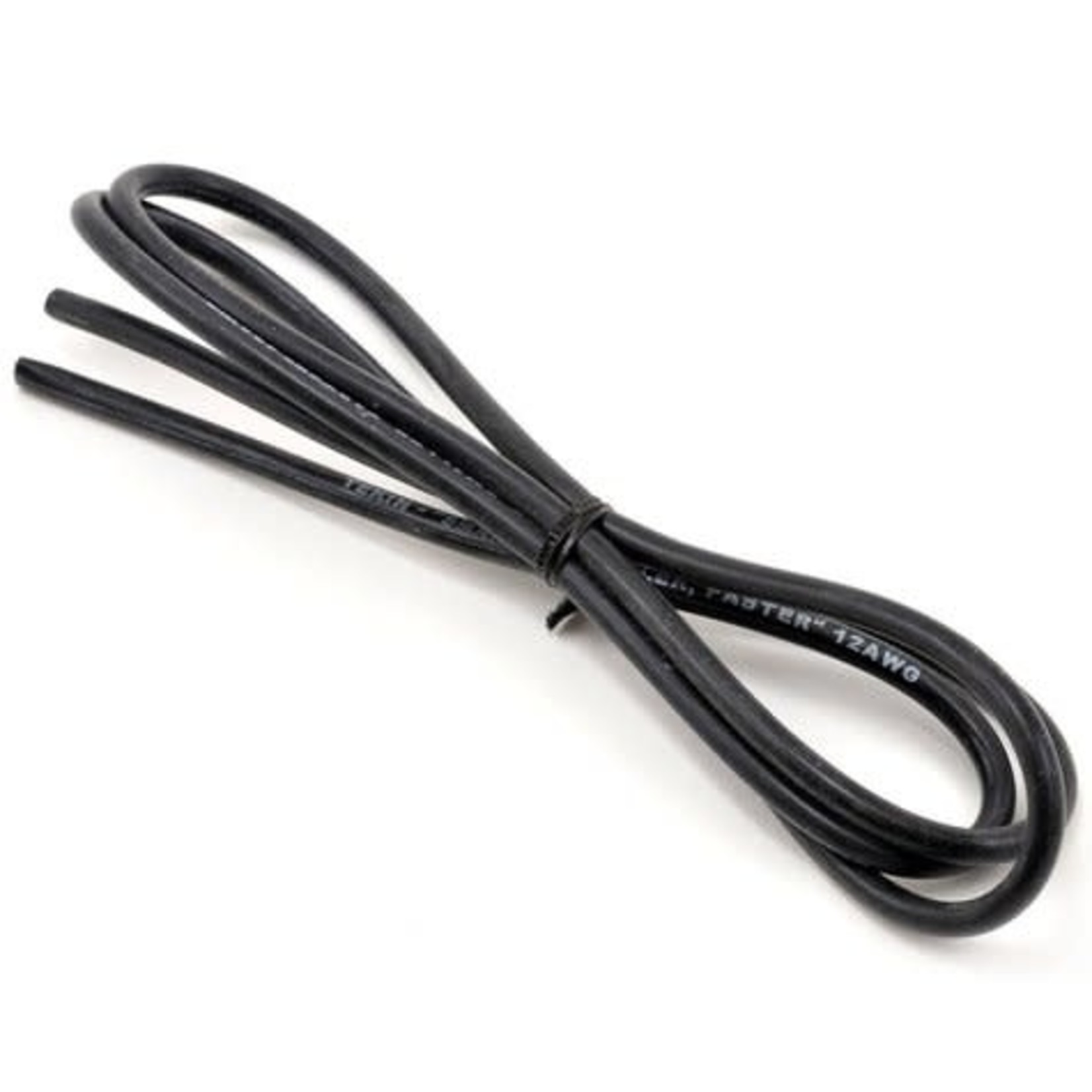 Tekin Tekin 12awg Silicon Power Wire (Black) (3')