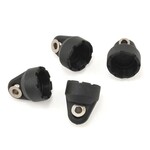 Traxxas #8361 Traxxas 4-Tec 2.0 Shock Caps (Black) (4)