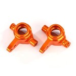 Traxxas #6837A Traxxas Aluminum Steering Block Set (Orange) (2)