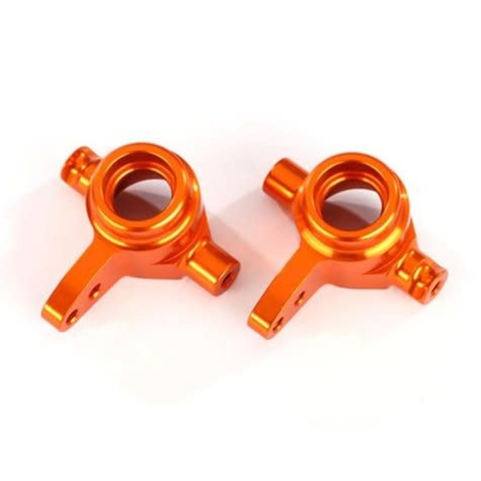 Traxxas #6837A Traxxas Aluminum Steering Block Set (Orange) (2)