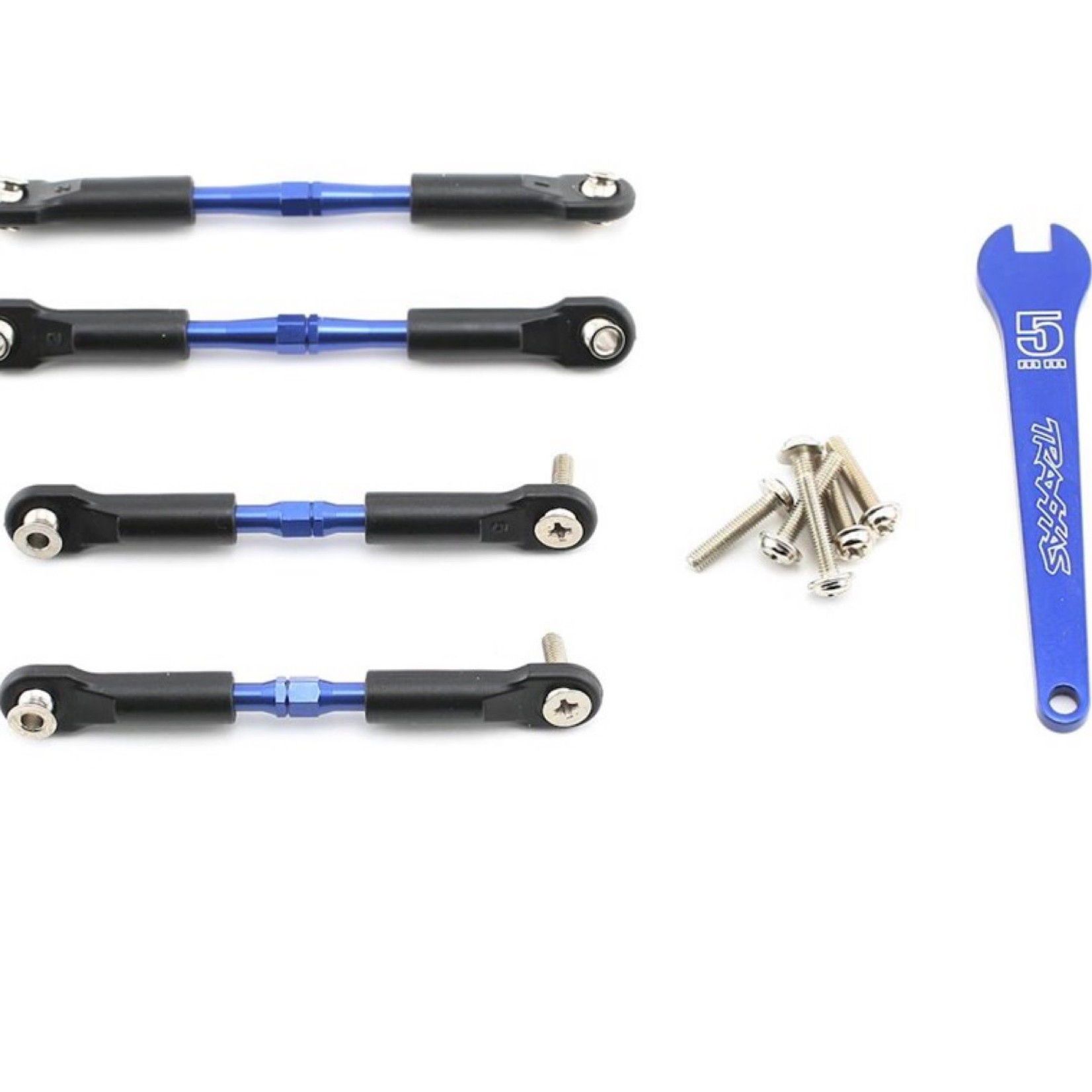 Traxxas Traxxas Aluminum Turnbuckle Camber Link Set (Blue) (4) #3741A
