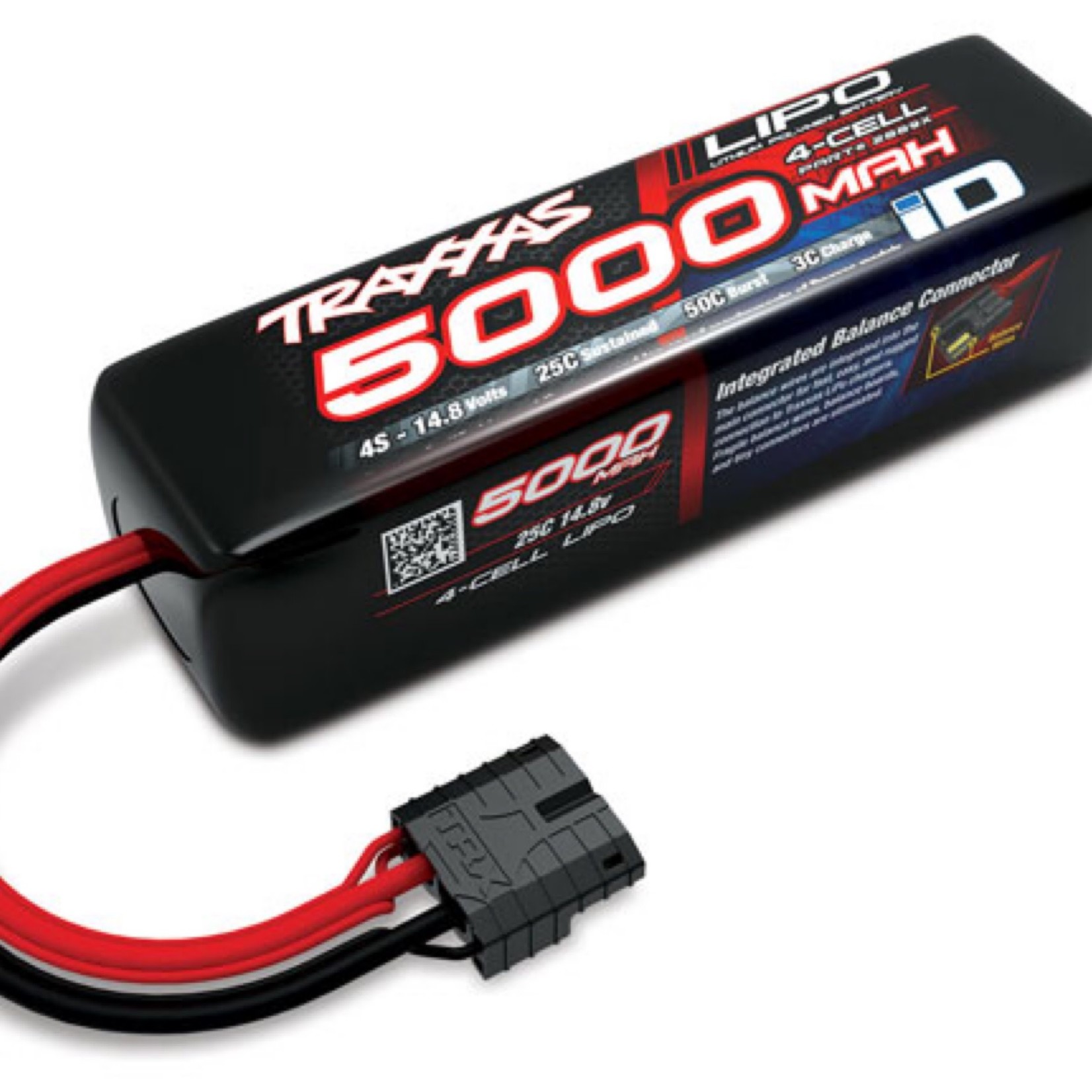 Traxxas Maxx 4S 25C LiPo Battery (14.8V/5000mAh) Traxxas Maxx 4S 25C LiPo Battery (14.8V/5000mAh)