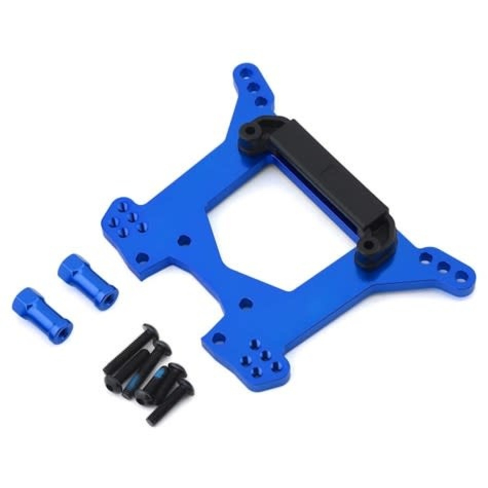 Traxxas #6738X Traxxas Aluminum Rustler 4X4 Rear Shock Tower (Blue)
