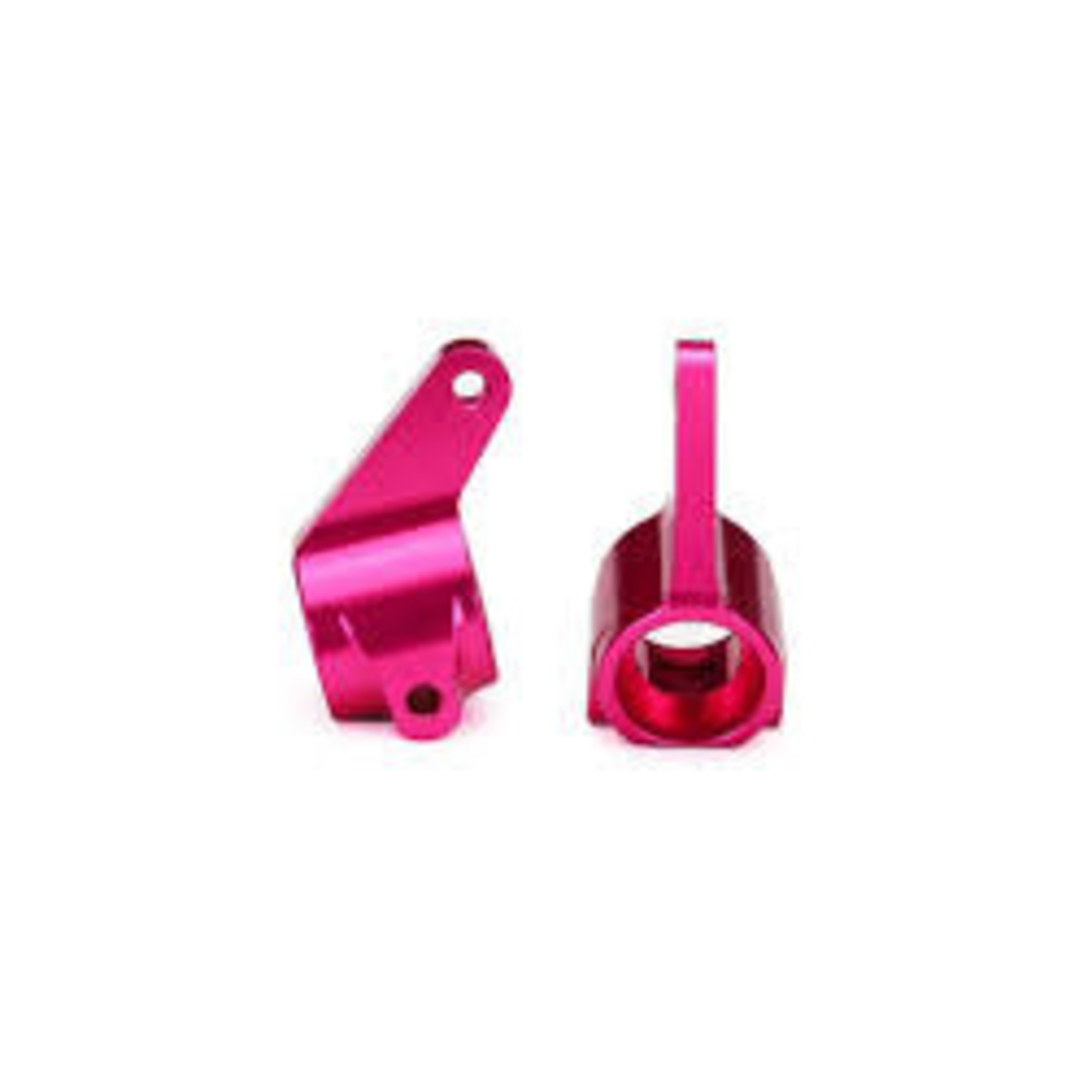 Traxxas Traxxas Aluminum Steering Blocks w/Ball Bearings (Pink) (2) #3636P