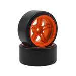 Traxxas #8377A Traxxas 4-Tec 2.0 1.9" Rear Pre-Mounted Drift Tires (Orange)