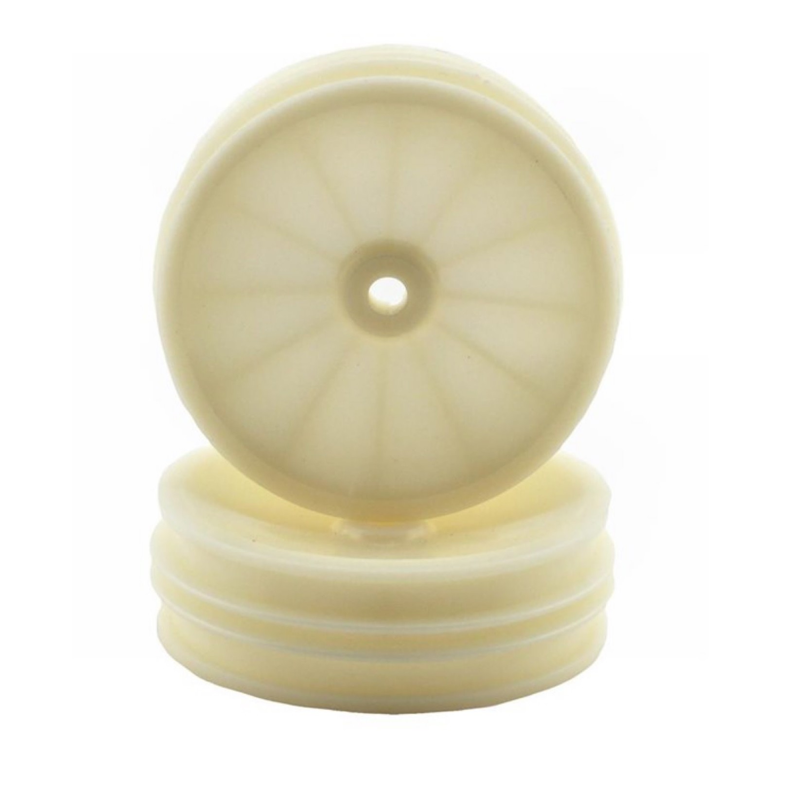 Traxxas #2475 Traxxas 2.2" Bandit Front Dish Buggy Wheels (2) (White) (Pins)