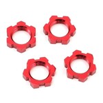 Traxxas #7758R Traxxas Sledge/X-Maxx/E-Revo VXL 17mm Splined Wheel Nut (Red) (4)