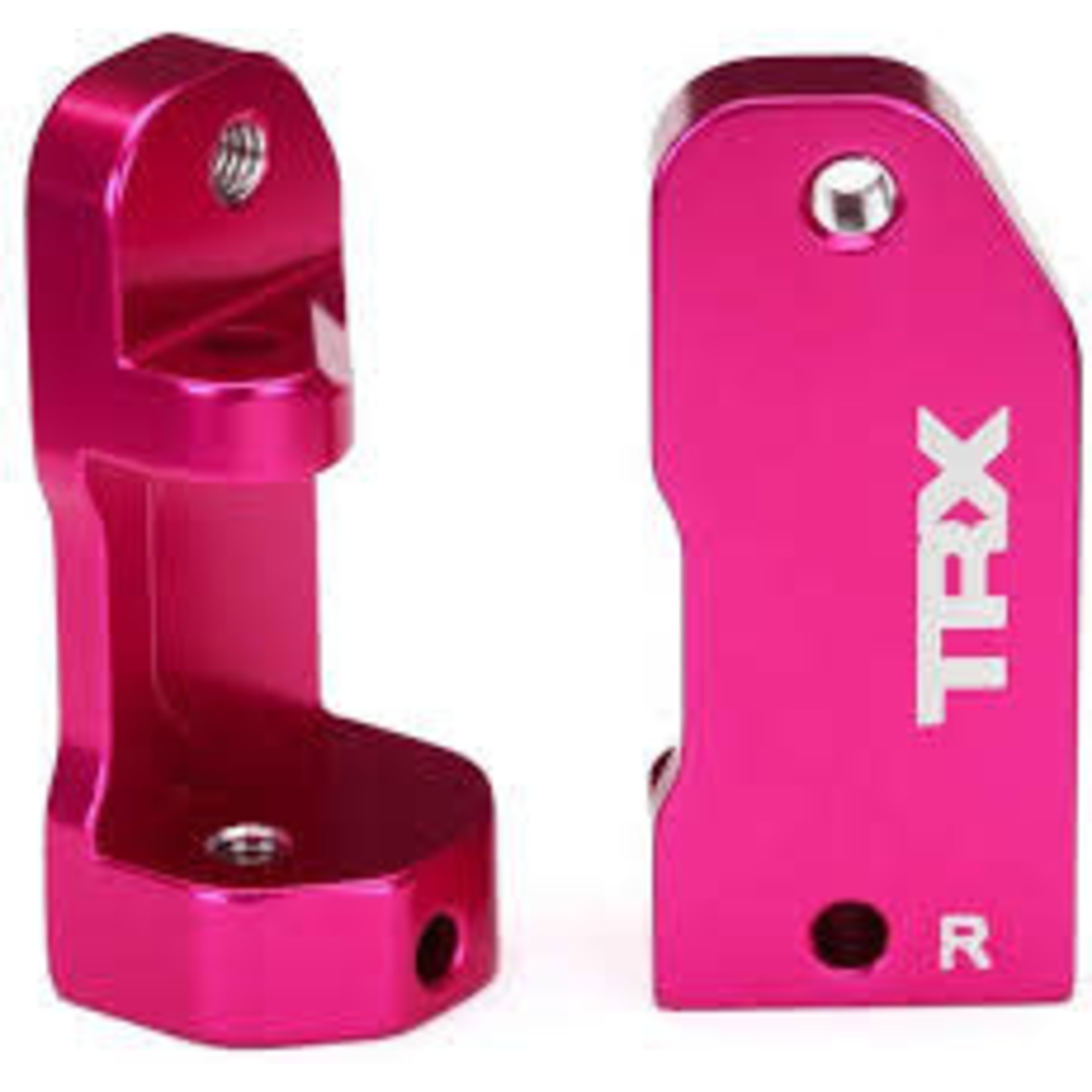 Traxxas #3632P Traxxas Aluminim 30° Caster Blocks (Pink) (2)