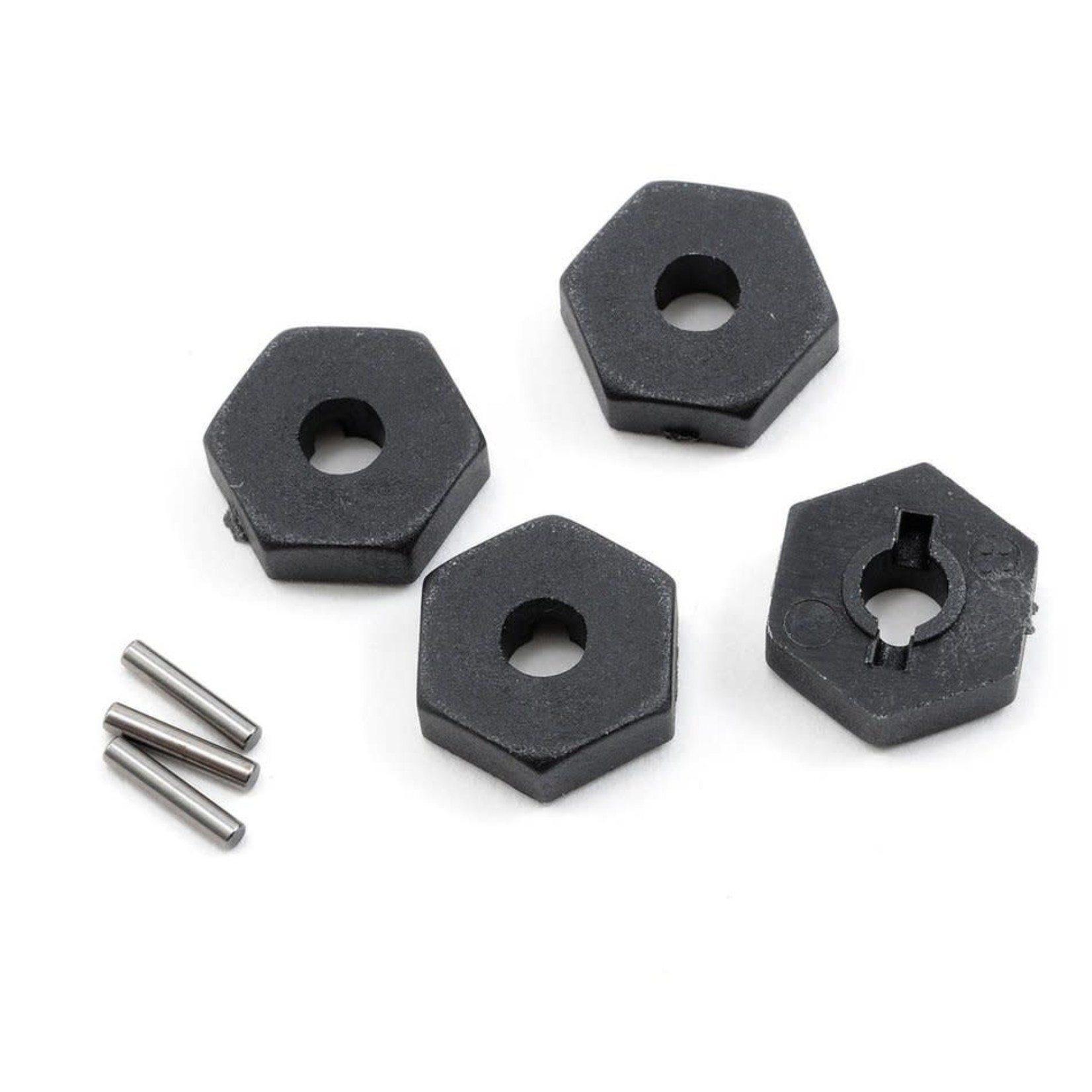 Traxxas #7154 Traxxas 12mm Hex Wheel Hubs w/Axle Pins (4)