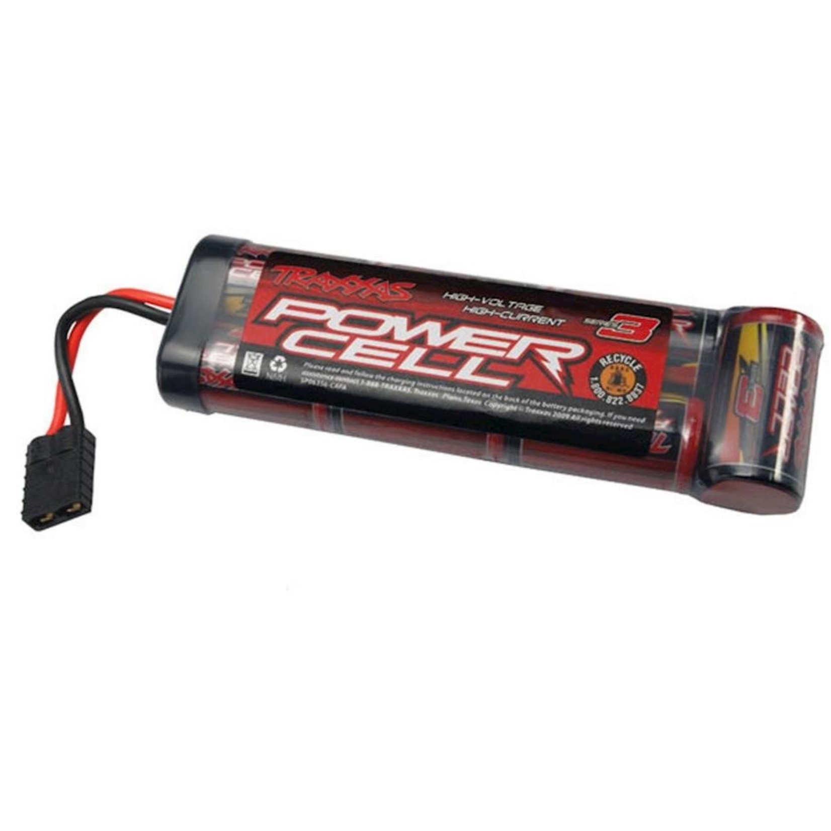 Traxxas 7-Cell Stick NiMH Battery Pack w/iD Connector (8.4V/3300mAH) Traxxas 7-Cell Stick NiMH Battery Pack w/iD Connector (8.4V/3300mAH)