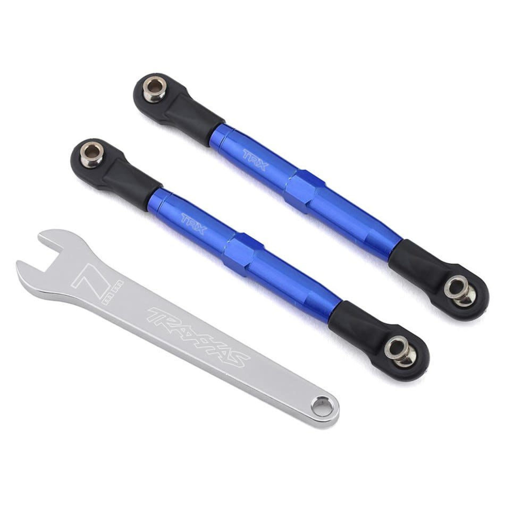 Traxxas #3643X Traxxas Aluminum 49mm Camber Link Turnbuckle (Blue) (2)