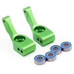 Traxxas #3652G Traxxas Aluminum Stub Axle Carriers (Green) (2)