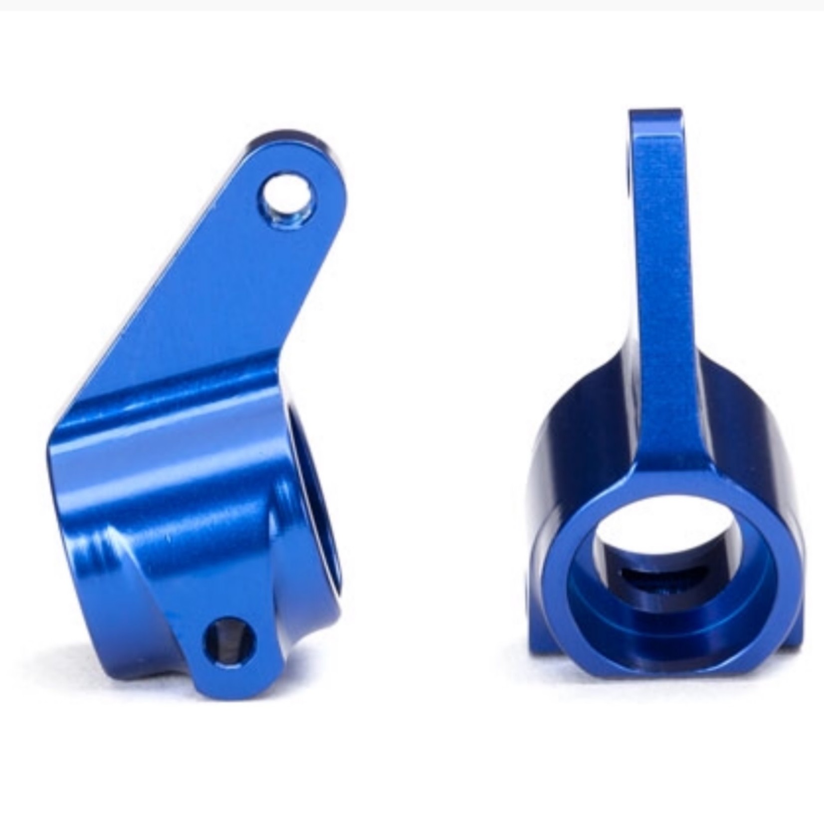 Traxxas #3636A Traxxas Aluminum Steering Blocks w/Ball Bearings (Blue) (2)