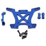 Traxxas #6838X Traxxas Aluminum Rear Shock Tower (Blue)