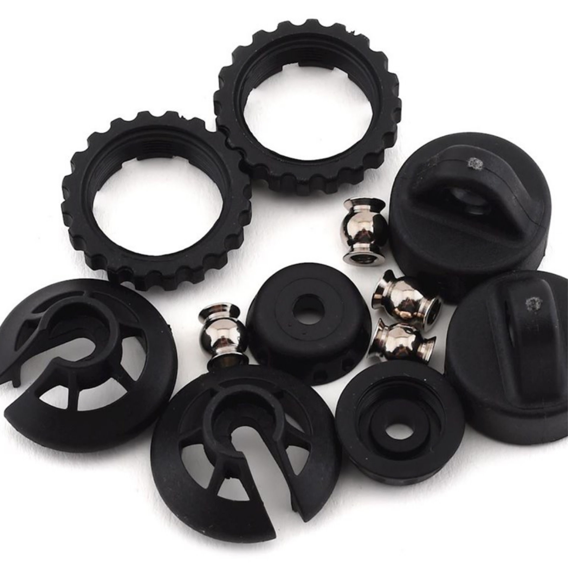 Traxxas Traxxas GTR Shock Caps And Spring Retainers 5465 Hobby Time RC