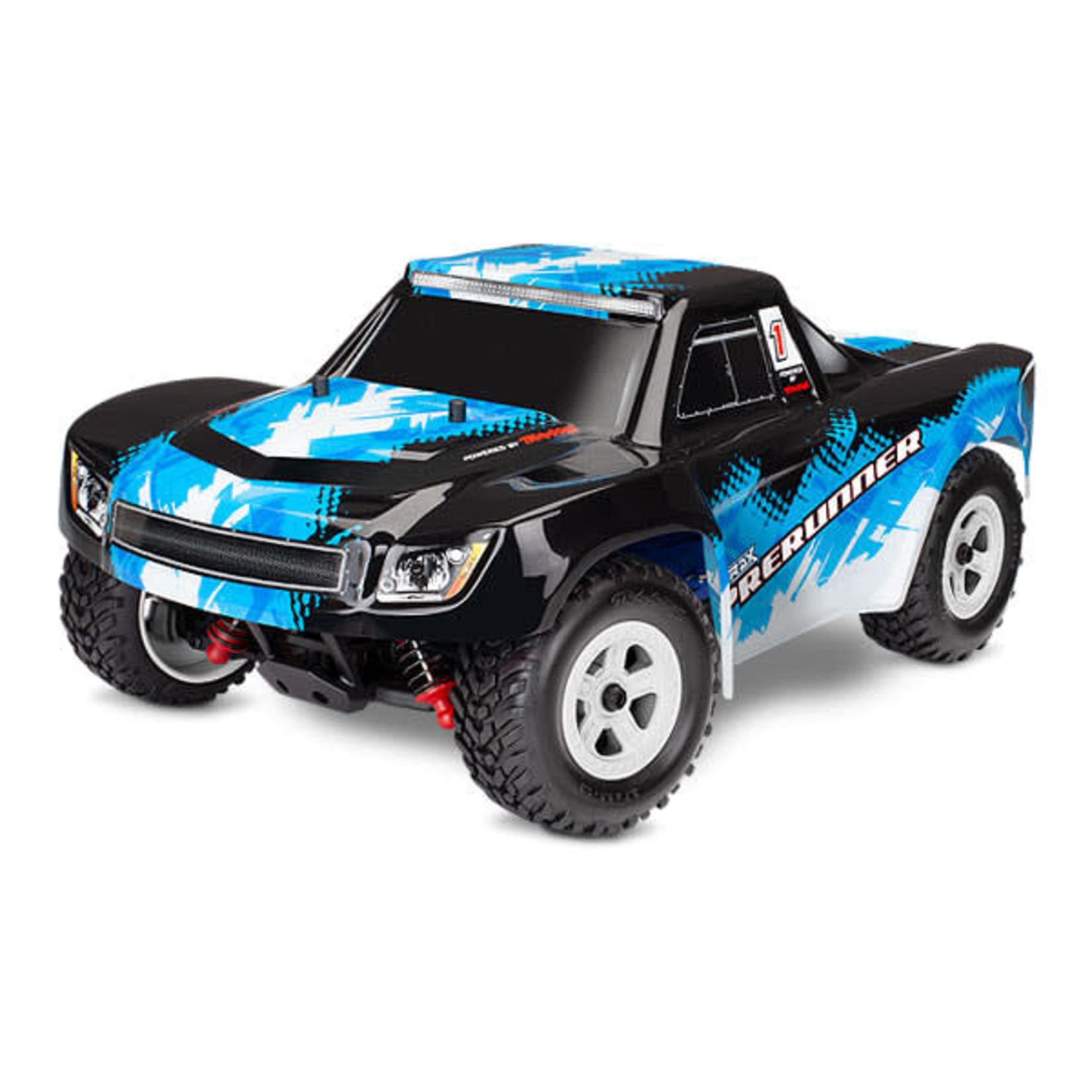 Traxxas #76064-5-BLUX  Traxxas LaTrax Desert Prerunner 1/18 4WD RTR Short Course Truck (Blue) w/2.4GHz Radio, Battery & AC Charger