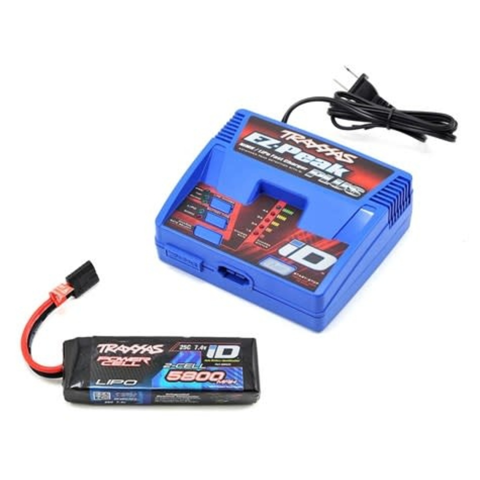 Traxxas #2992  Traxxas EZ-Peak 2S Single "Completer Pack" Multi-Chemistry Battery Charger w/One Power Cell Battery (5800mAh)