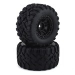 Traxxas #8972  Traxxas Maxx 2.8" All-Terrain Pre-Mounted Tires (2) (Black)