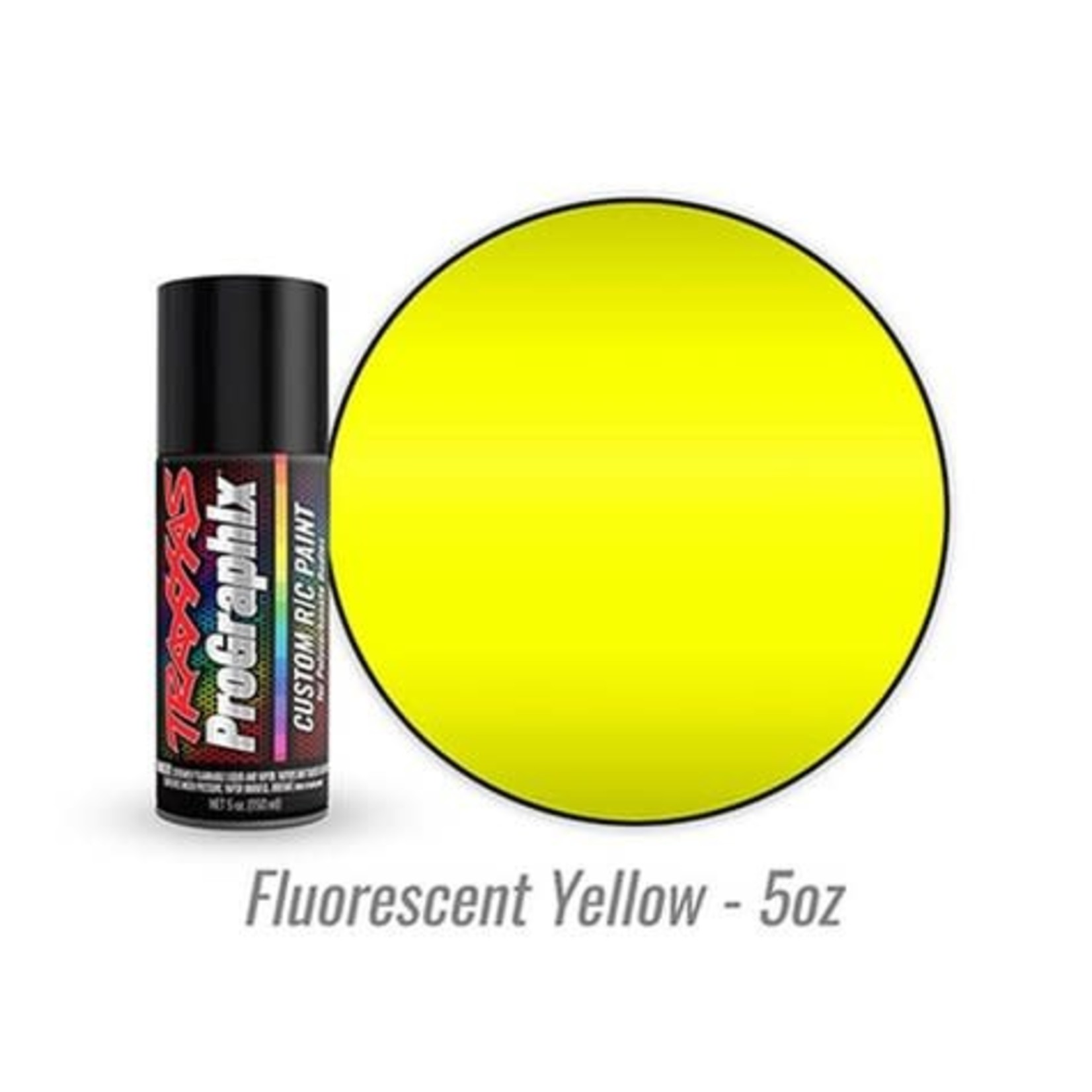 Traxxas #5063 Traxxas ProGraphix "Fluorescent Yellow" RC Lexan Spray Paint (5oz)