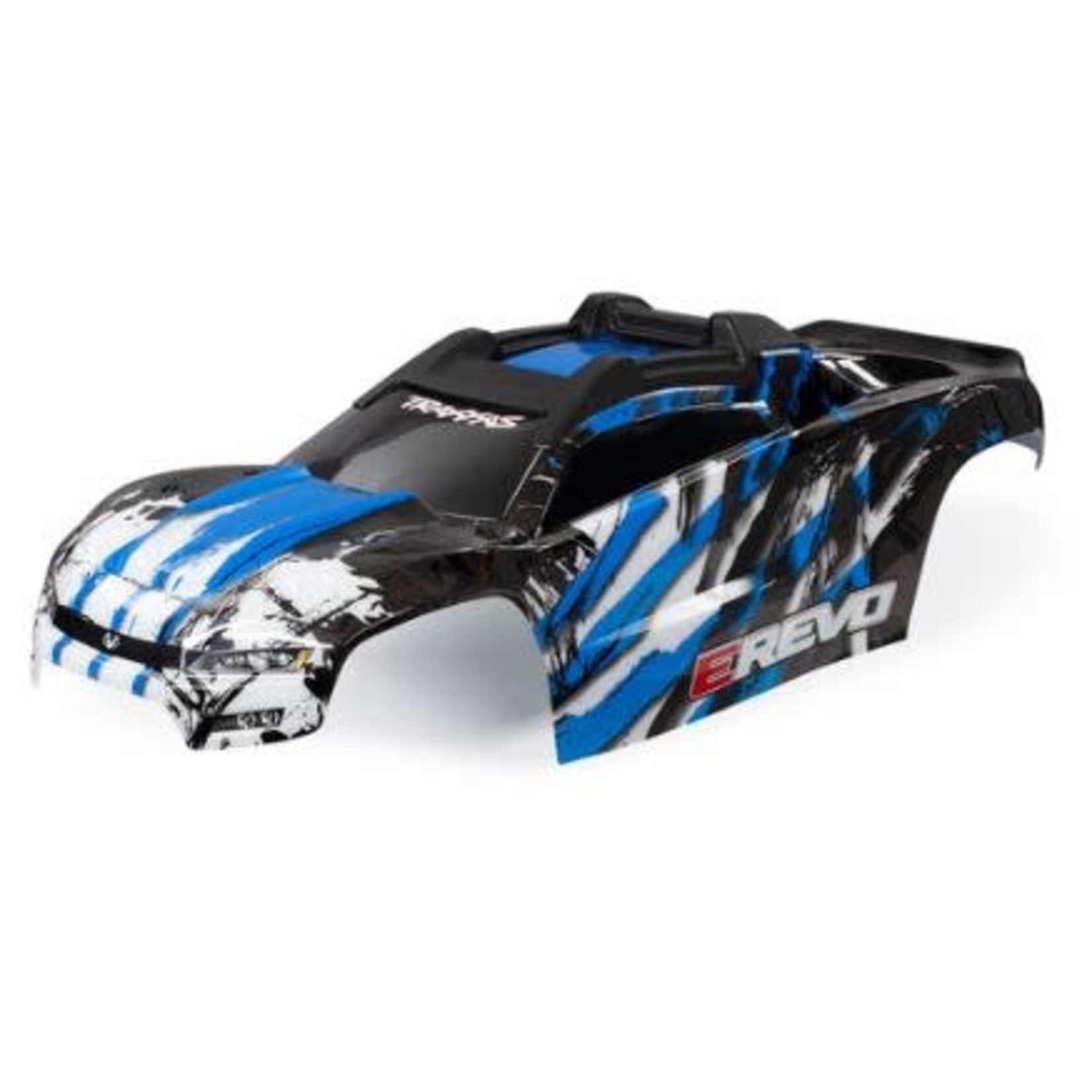 Traxxas #8611X Traxxas E-Revo VXL 2.0 Pre-Painted Monster Truck Body (Blue)