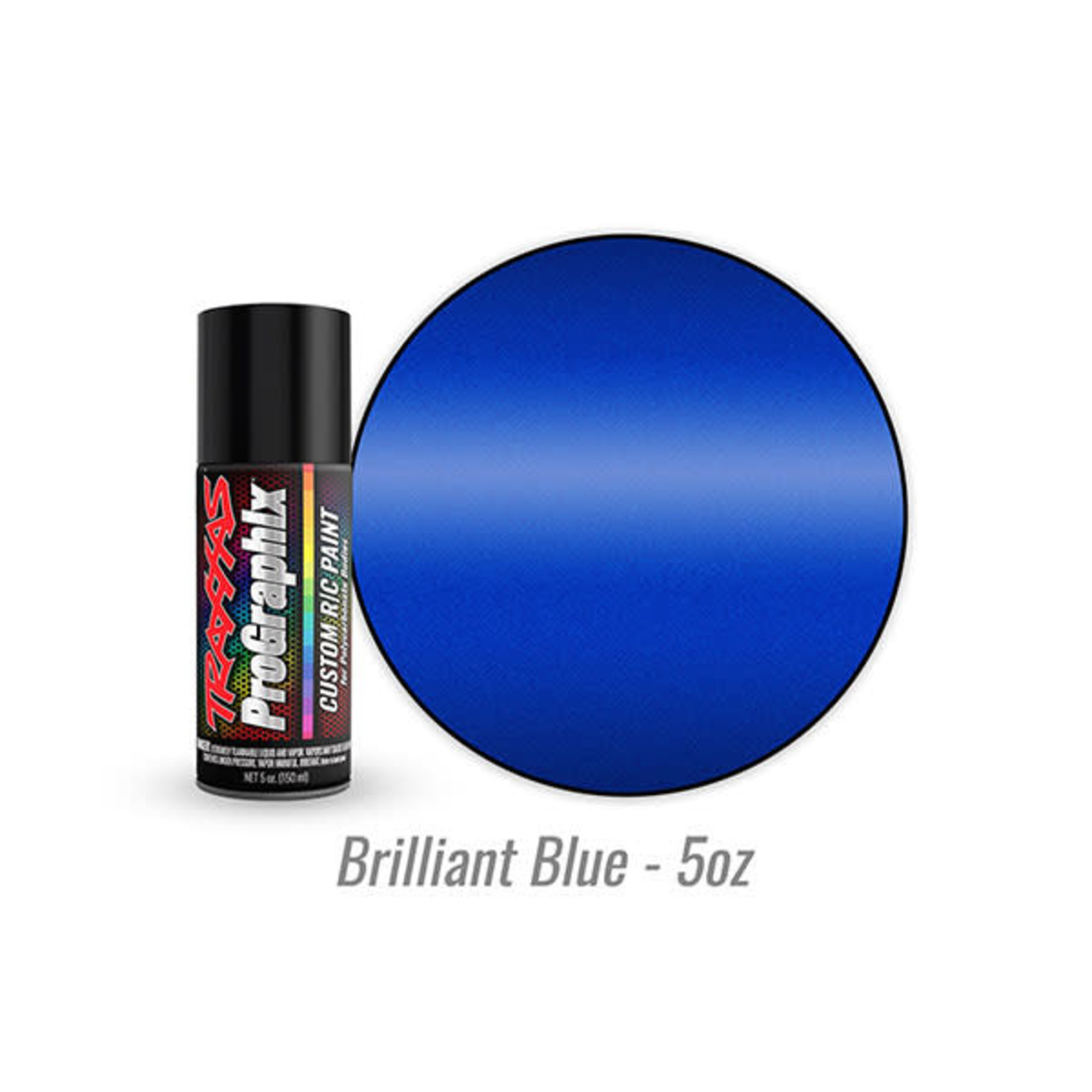 Traxxas #5054 Traxxas ProGraphix "Brilliant Blue" RC Lexan Spray Paint (5oz)