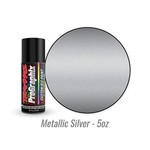 Traxxas #5073 Traxxas ProGraphix "Metallic Silver" RC Lexan Spray Paint (5oz)