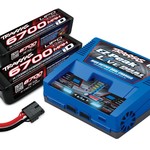 Traxxas #2997 Traxxas EZ-Peak Live 4S "Completer Pack" Multi-Chemistry Battery Charger w/Two Power Cell 4S Batteries (6700mAh)