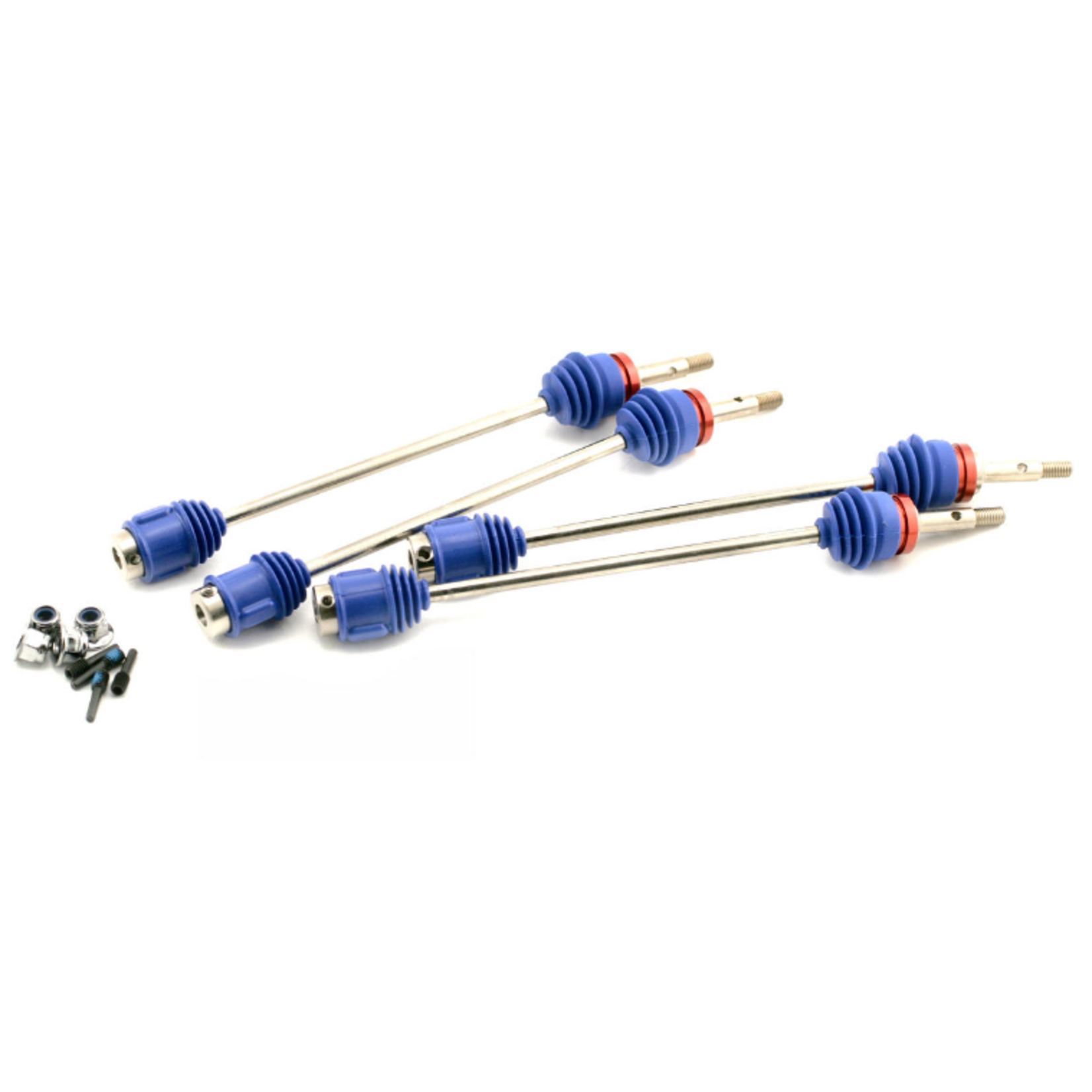 Traxxas #5451R  Traxxas CV Driveshaft Set (4) (Revo/Maxx 3.3)